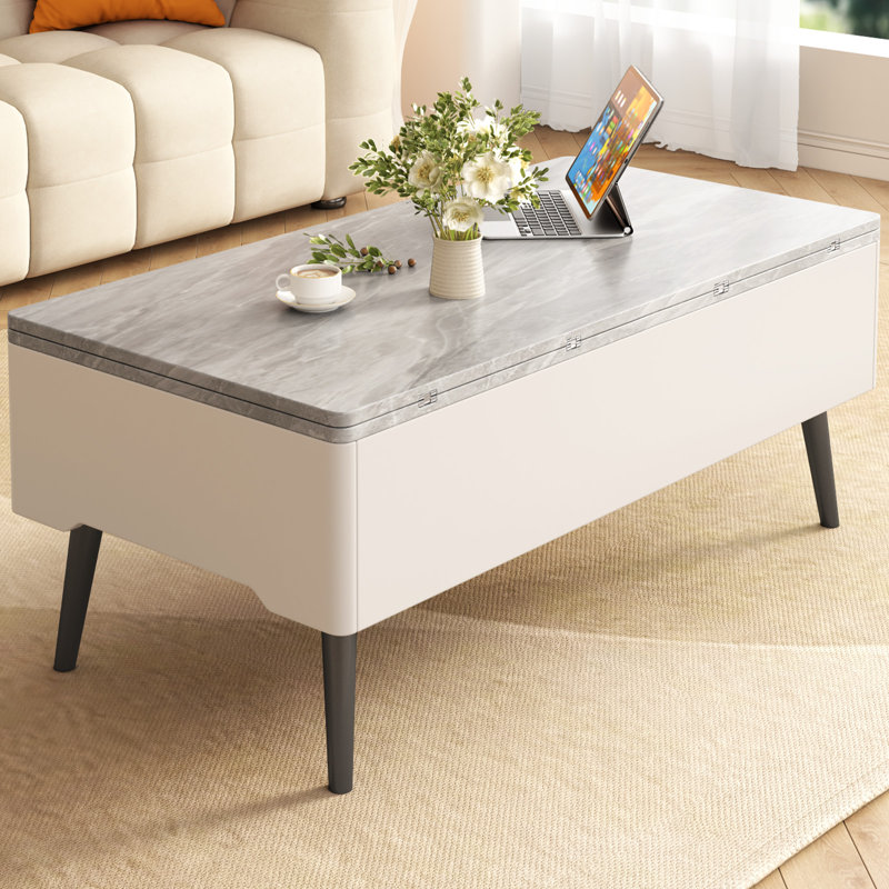 Multifunctional Lift Top Coffee Table,Extendable Coffee Table,3-In-1 Centre Table