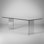 Boomerang Glass Dining Table