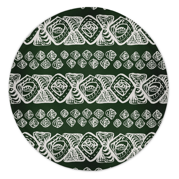 Safari Chenille Geometric Indoor Rug
