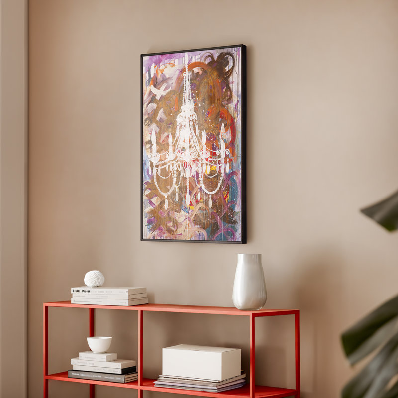«Chandelier» par Kent Youngstrom, reproduction d'art, H 20 po x l 15 po