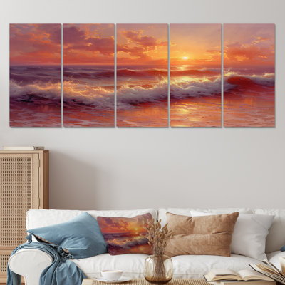 Salters - Beach Wall Art Living Room Set