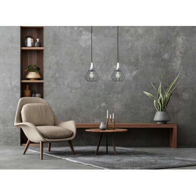 Miltrud 2 - Light Caged Pendant