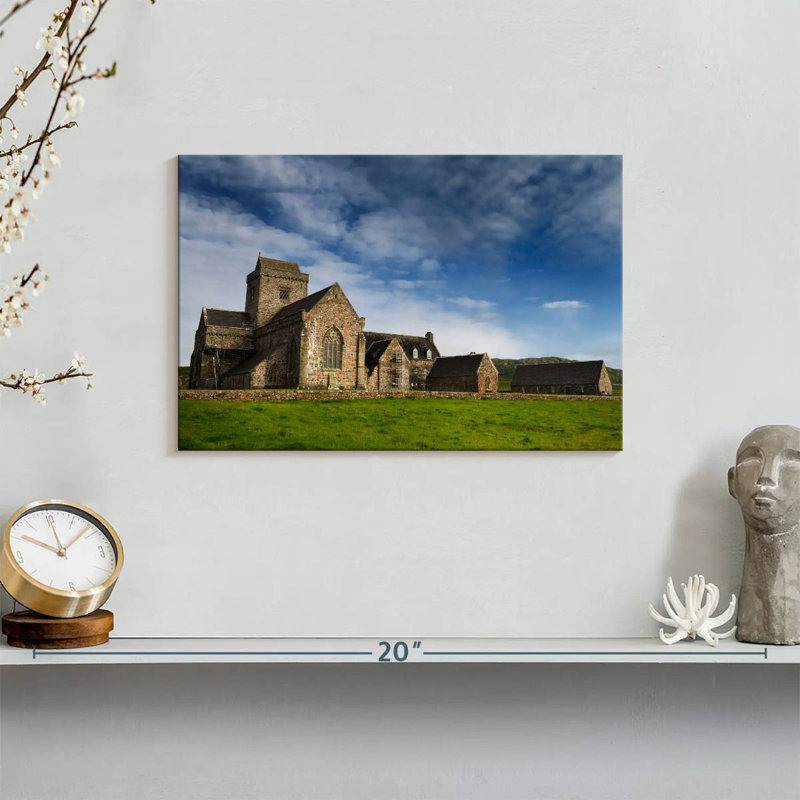 Abbaye et monastère Adella Iona, H 8 po x l 12 po
