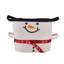 Set of 2 Christmas Snowman Woven Storage Basket Organisers