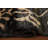 Abstract Black Area Rug 5x6