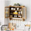 Armoire murale avec porte-serviettes 24,8 po-106349526