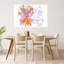 Bouquet de carottes, jonquille contemporaine, tulipe et fruits, art mural-129001460