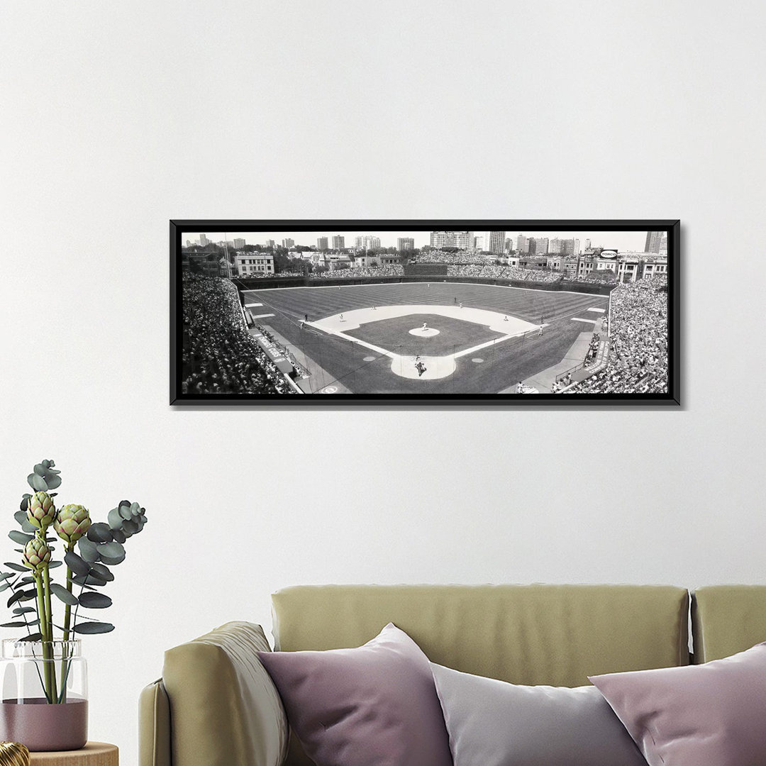 " USA, Illinois, Chicago, Cubs, Baseball IX " by Panoramic Images East Urban Home