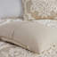 Housse de couette en chenille de coton Shabby Chic, double / grand, avec fermeture à boutons et style pour une nuit sereine