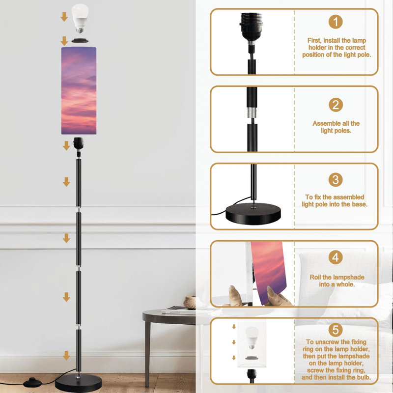 Lampe sur pied Sunrise Atlantic Ocean