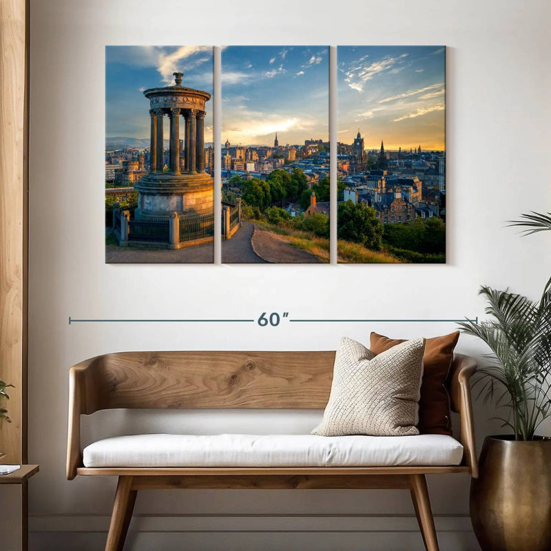 Lilie Edinburgh de Calton Hill, H 36 po x l 57 po