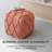 Orvella 17' Red Rectangular Upholstered Pouf Ottoman-676280811
