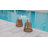 Ricetta 11.02'' Solar Powered Integrated LED Outdoor Floor Lamp