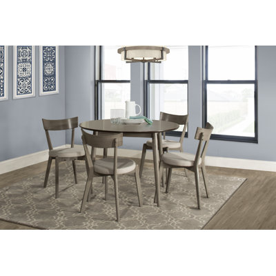 Chassin 4 - Person Solid Wood Top Four Leg Dining Set