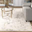 Tapis gris à motif floral Raub-2053961205