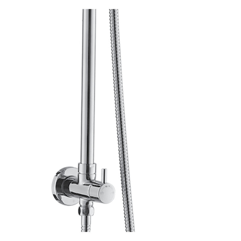 Robinet de douche, Chrome