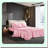 Pink Silky Soft Twin Size Bedding Set - 3 Piece Sheets & Pillowcases Bundle with Deep Pocket Fitted Sheet - Luxurious HommxJF Collection