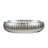 23" x 15" Luxury Silver Vessel Bathroom Sink – Elegant Countertop Vanity Basin, Modern Oval Ceramic Bowl-119893870