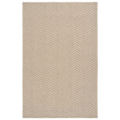 Palm Beach 330 70% Sisal; 20% Wool; 10% Latex Chevron Rug