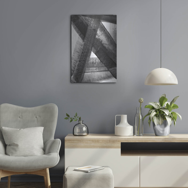Art mural luxueux «Under The Bridge 2 Dark» par Albena Hristova, H 24 po x l 16 po