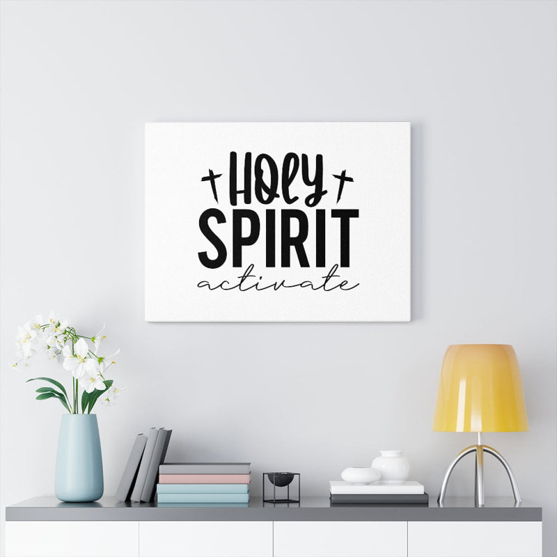 Holy Spirit - Wrapped Canvas Print, 28cm H x 36cm W