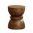 13.8" Solid Mango Wood End Table