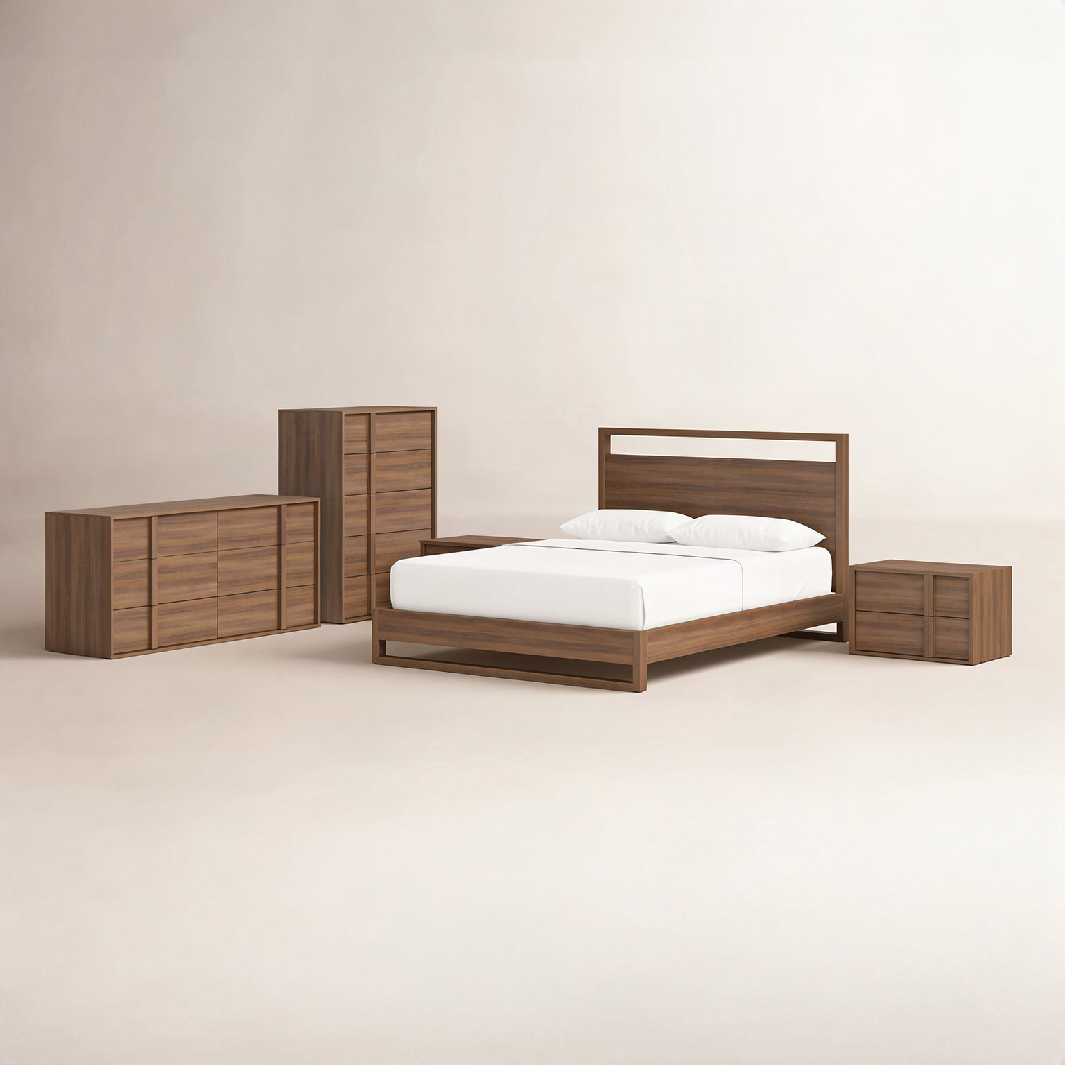 Alvarez 5-Piece Bedroom Set, Queen