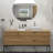 Square Countertop Ceramic Sink