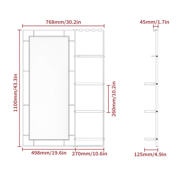 Dimensions du produit