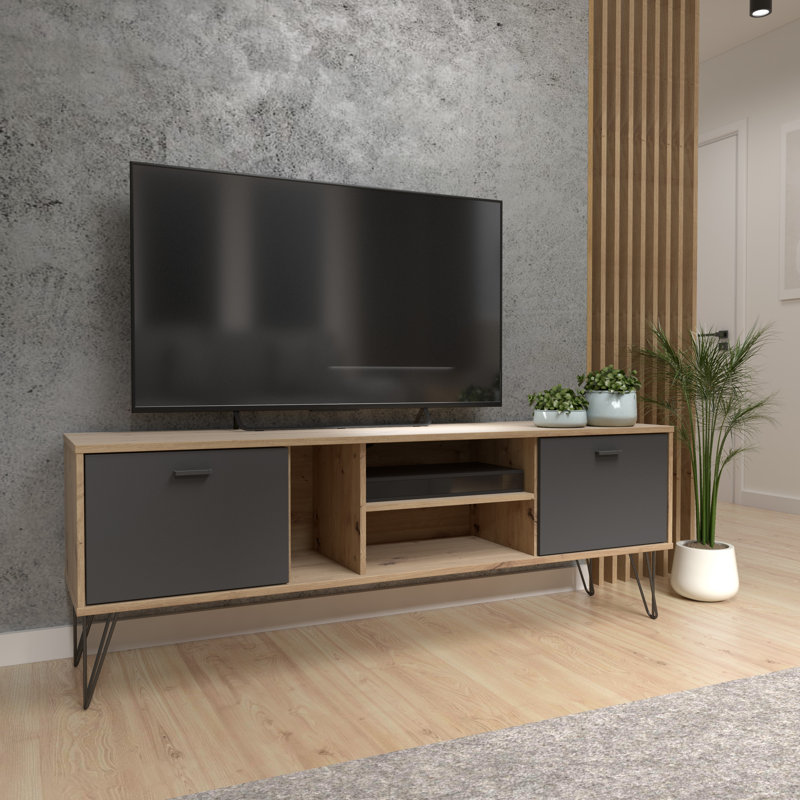 Hindsville Unfinished TV Stand for TVs up to 65"