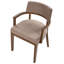 48cm H Boucle Upholstered Upholstered Back Armchair-1607589985
