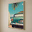 «Retro Beach» par CAD Designs - Impression sur toile-130745756-130745763