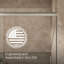 Pleat Frameless Sliding Bath Door-1558757538