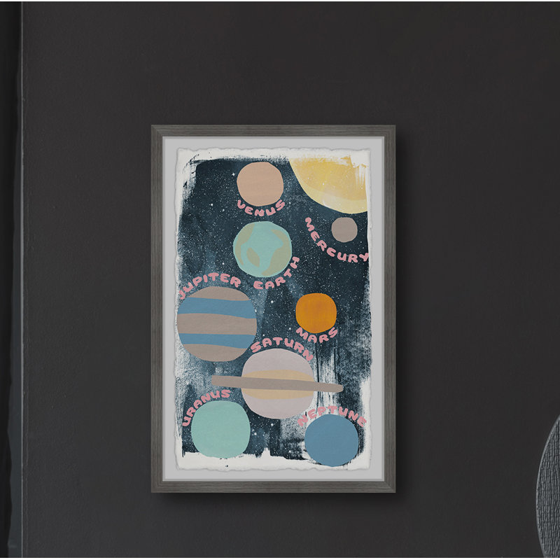 Lewter 1 Piece Wrapped Canvas Wall Art, 45cm H x 38cm W