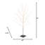 Arbre 4 pi pré-éclairé avec micro lumières DEL-841252731