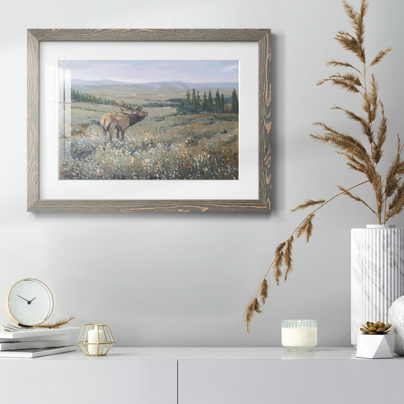 " Western Wildlife I ", Grey, 14" H x 20" W x 1.5" D