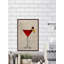 «Raspberry Martini» par Eyre Tarney - Reproduction d'art graphique sur papier encadré-21849267