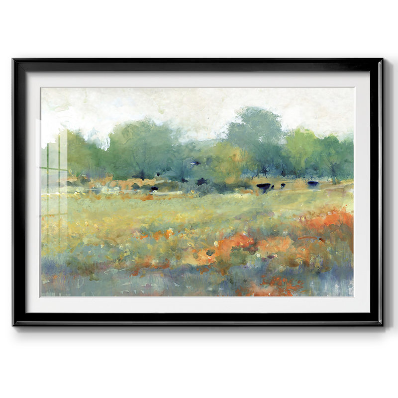«Urban Land II», reproduction d'art sur papier, Noir, H 27 po x l 39 po x P 1,5 po