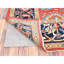 Tapis oriental rouge en laine douce 9 pi x 11 pi 6 po Peshawar noué à la main 8288197F89E448D799E5AC2CC5C2C785