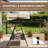 3-Seat Patio Swing Chair