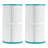 Hurricane 2 Pack Replacement Spa Filter for Pleatco PJW-50 and Unicel C-5300