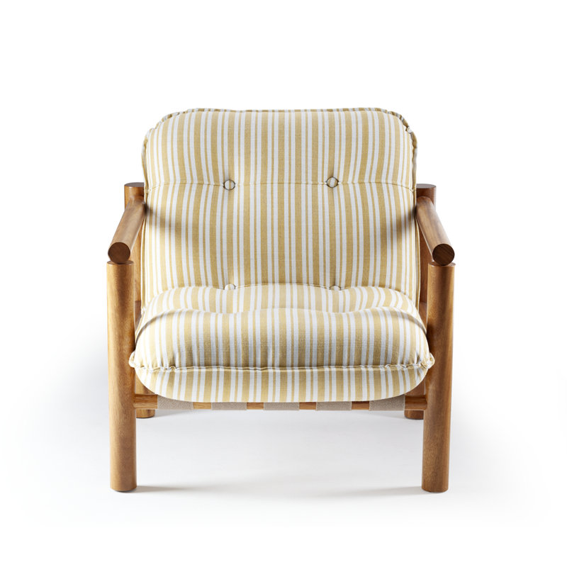 James Outdoor Teak Lounge Chair