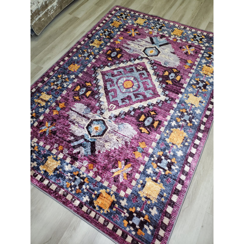 Arely Southwestern Indoor Rug, Rectangle 6'6" x 9'6"