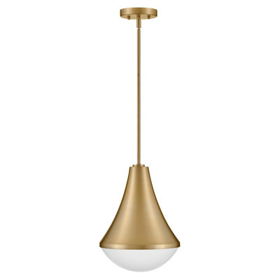 Candace Single Light Steel Pendant