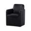 Fauteuil roulant Kylahni en cuir noir-2135883753