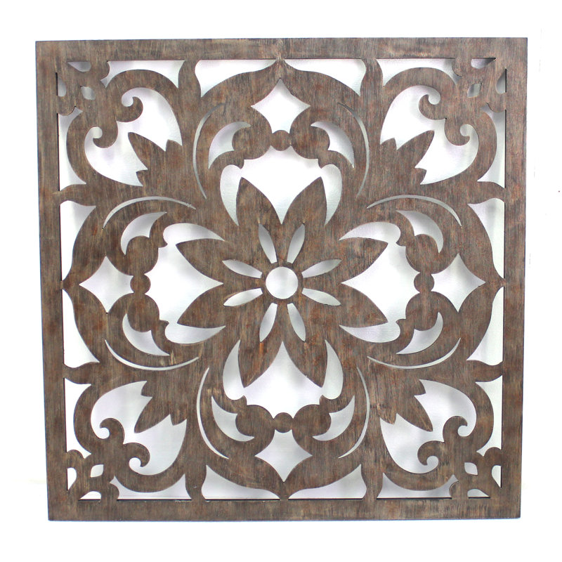 Décoration murale en bois