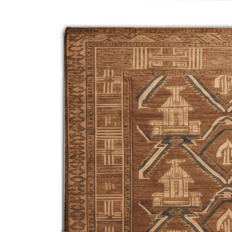 Tapis intérieur et extérieur ArtDeco, Rectangle 4pi x 6 pi