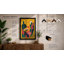Desert Bird In Gold Modern - Print-171739008-171739010