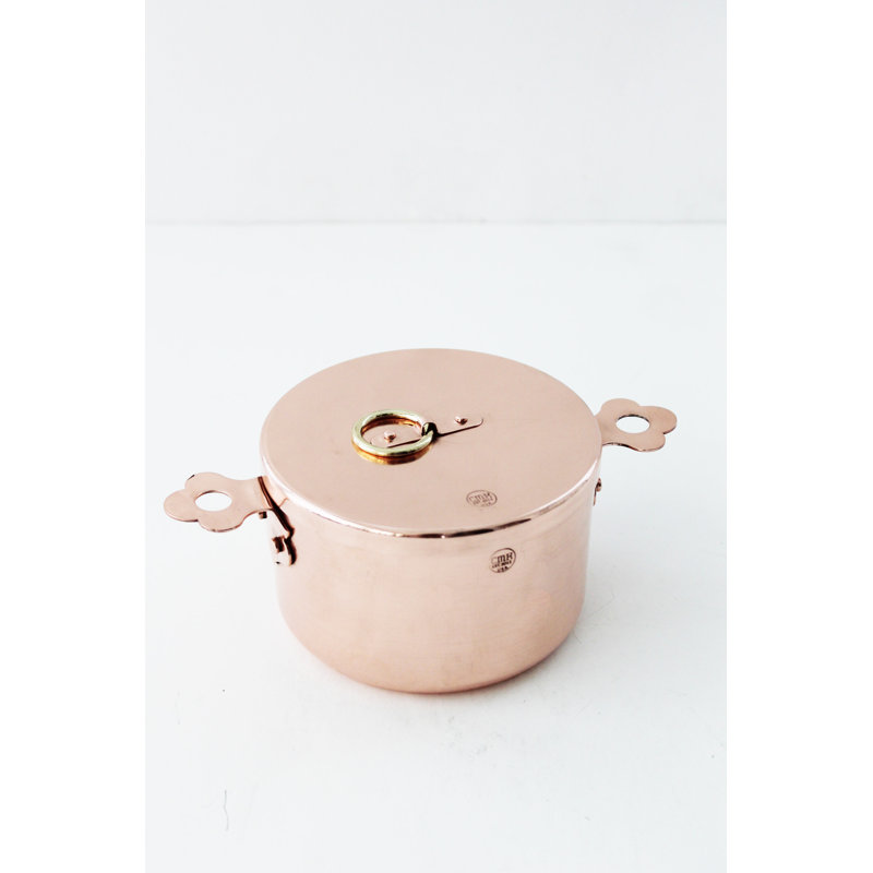 Round Copper Casserole
