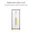 Tablettes fonctionnelles amovibles pour garde-robe
